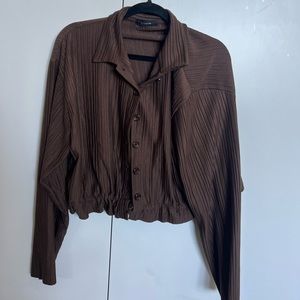 Breathe Brown Long Sleeve
